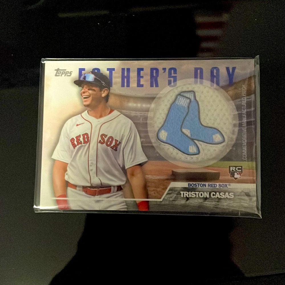 Tristan casas rookie patch card